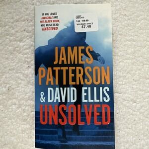 Unsolved by David Ellis and James Patterson (2020, Mass Market)